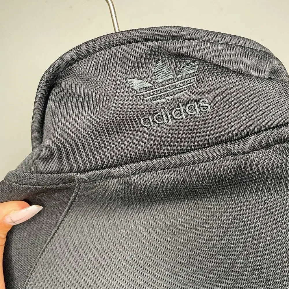 Adidas Men's Black Zip-Up Sweater